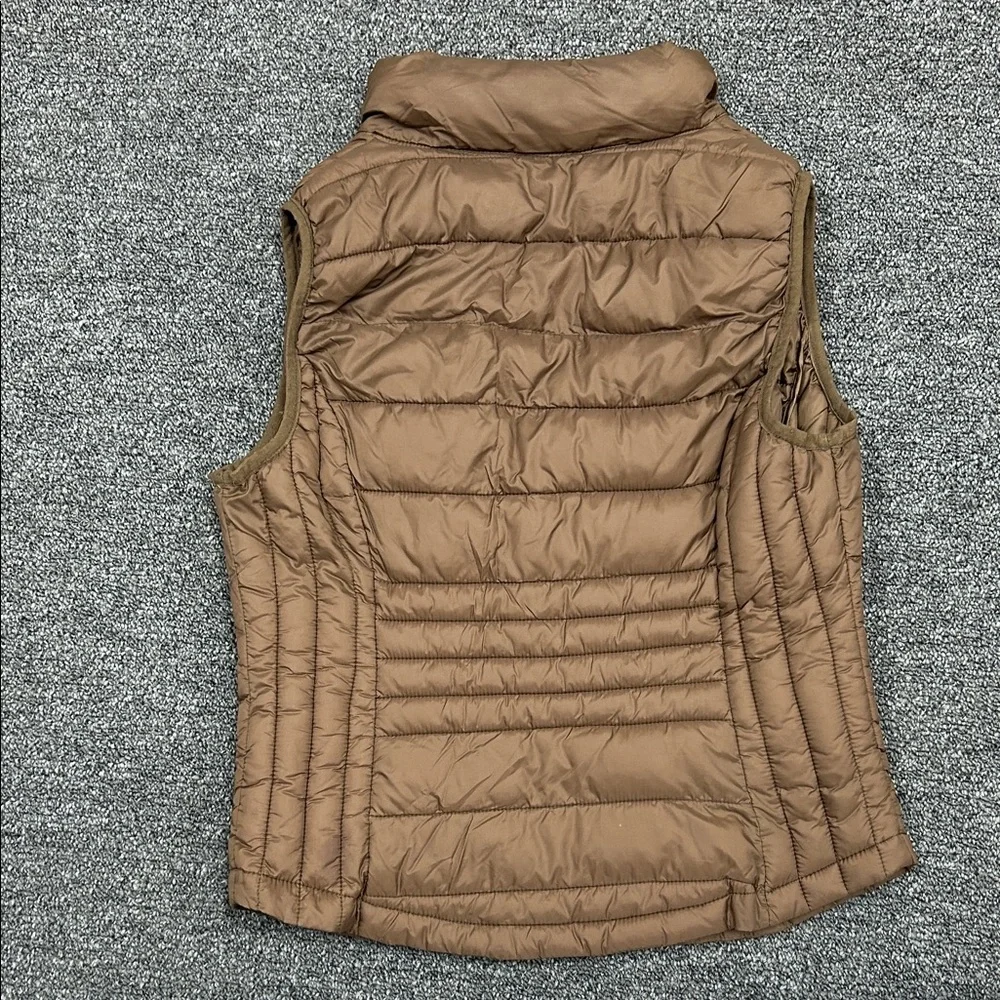 Tan Puffer Vest - Picture 3 of 3